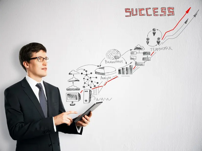 Business consulting discussion